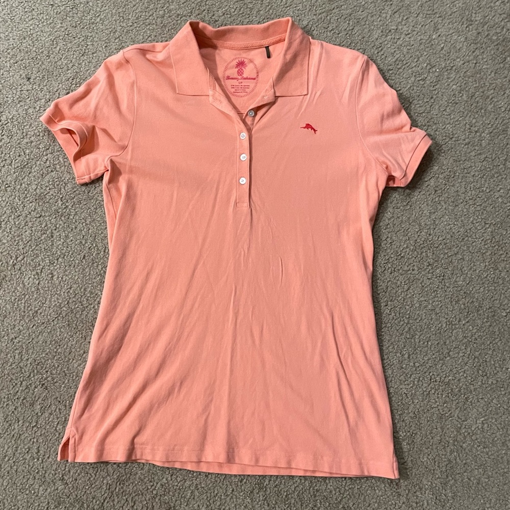 Tommy Bahama women’s polo shirt salmon